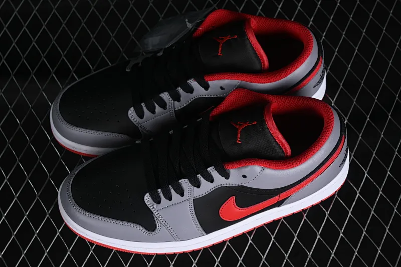 All categories Air Jordan Jordan series basketball shoes Air Jordan 1 Low Air Jordan 1 Low AJ1 Joe 1 cement gray low state cultural casual sneakers 553558-060
